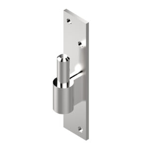 Hinge plate - square end - Ø16 pin - H.180 - 40x5 mm - offset 25 mm