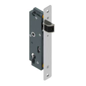 Serrure GK à pêne rentrant - axe à 40 - têtière carrée - à encastrer