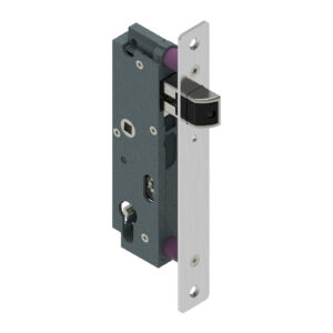 Serrure GK à pêne rentrant - axe à 50 - têtière carrée - à encastrer