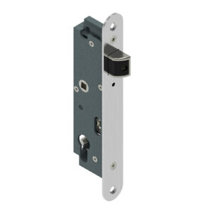 Serrure GK à pêne rentrant - axe à 29 - têtière ronde - à encastrer