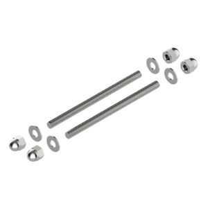 Kit de fixation M6 traversant pour 2 poignées pour supports multi-matériaux