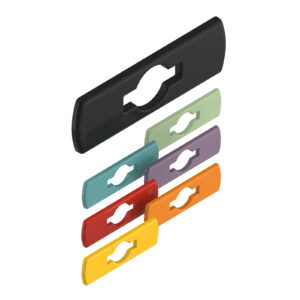 Aluminium  counterplate - AA80