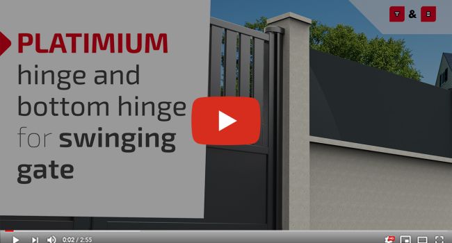 PLATIMIUM hinge and bottom hinge